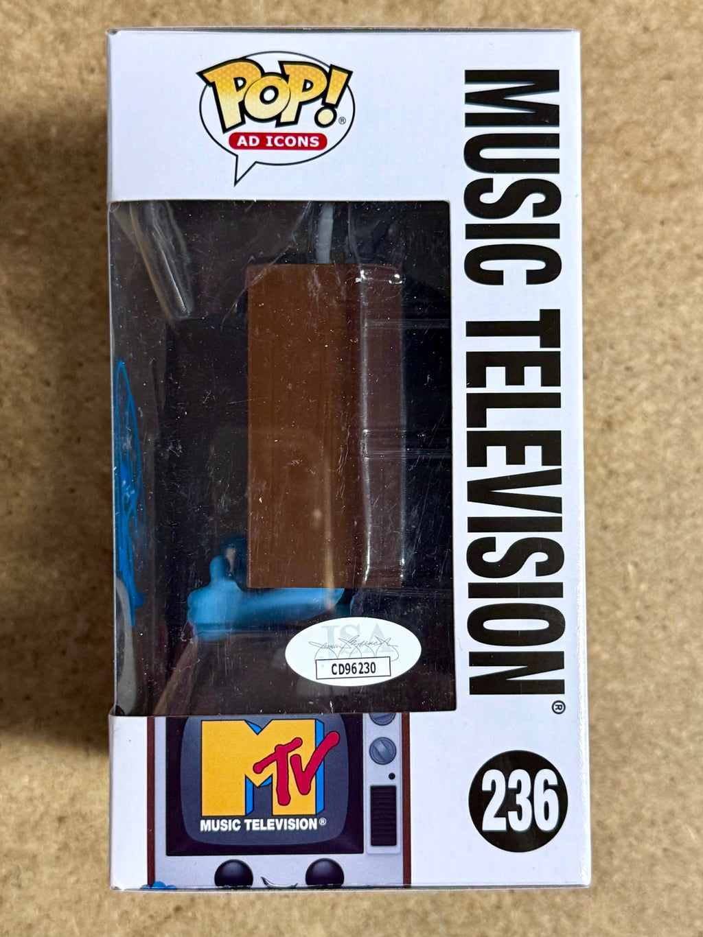 Musician Donny Osmond Signed 2024 MTV Funko Pop #236 With JSA COA