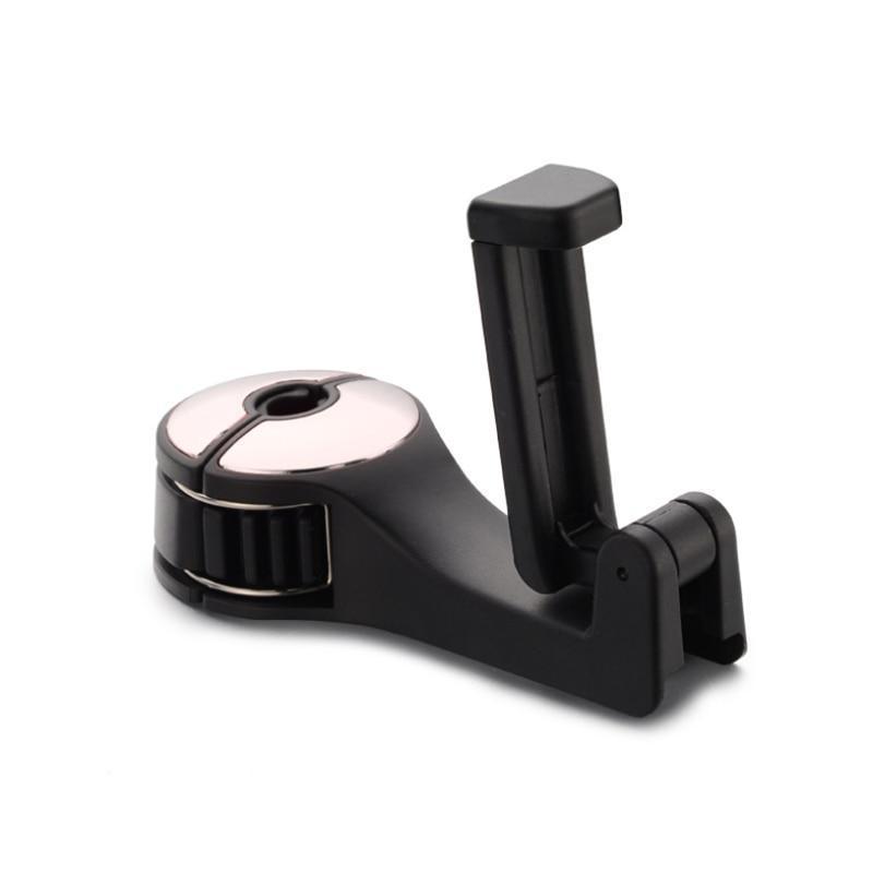 NUEVOS Ganchos Ajustables para Reposacabezas de Coche Soporte Móvil Soporte para Teléfono de Coche Sujetador Clips Colgadores para Respaldo de Asiento para Bolsos Artículos para el Hogar para Teléfonos