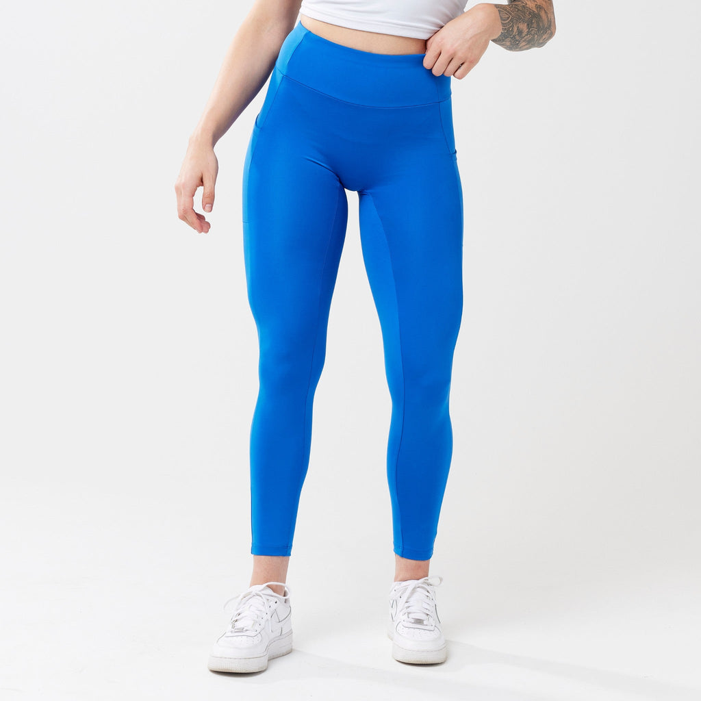 Leggings de cintura alta StayUP™ con bolsillo - Azul cobalto