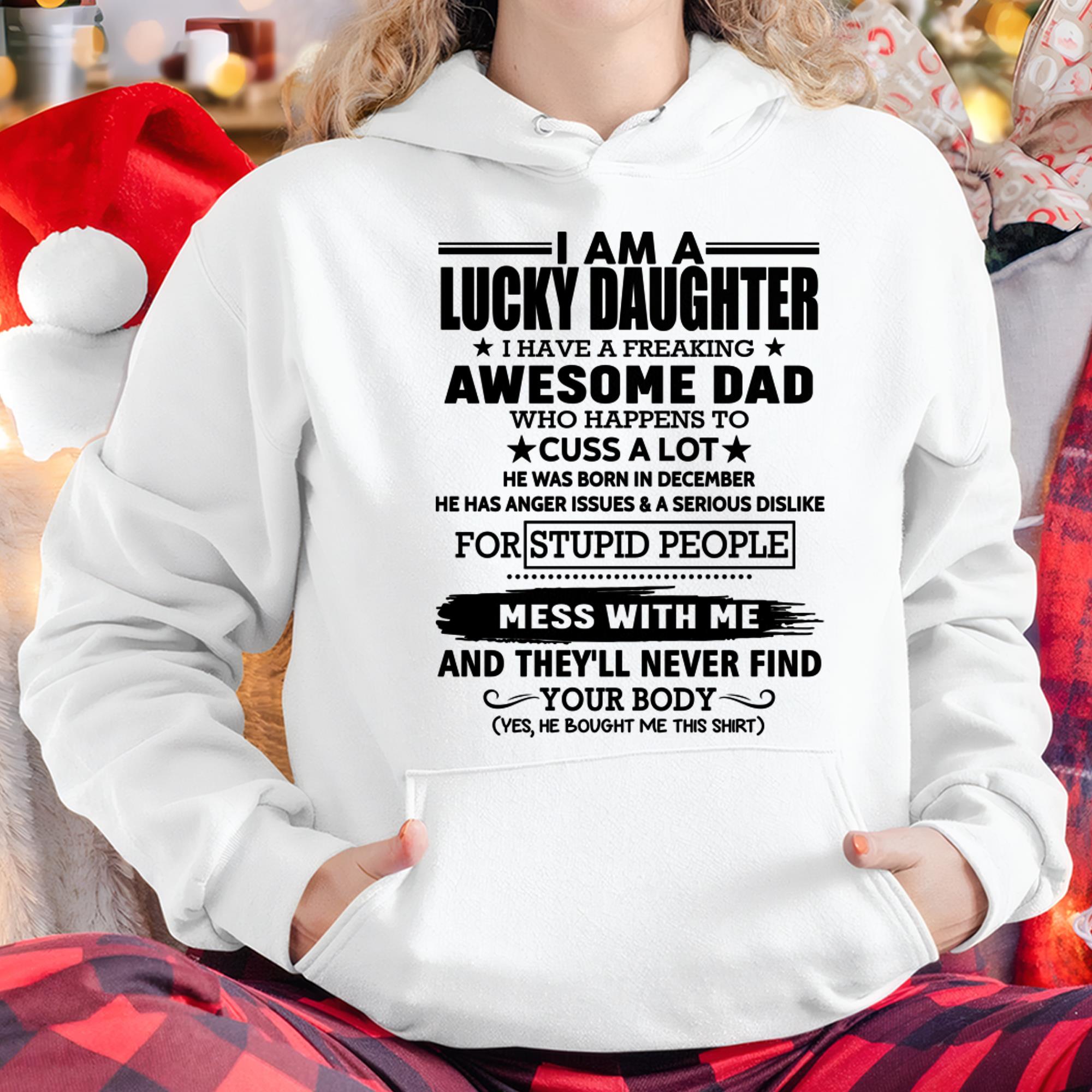Diciembre - Soy una hija afortunada - Regalo para mi hija de parte de papá - NGHL12 (SKU-T1406DD-12)