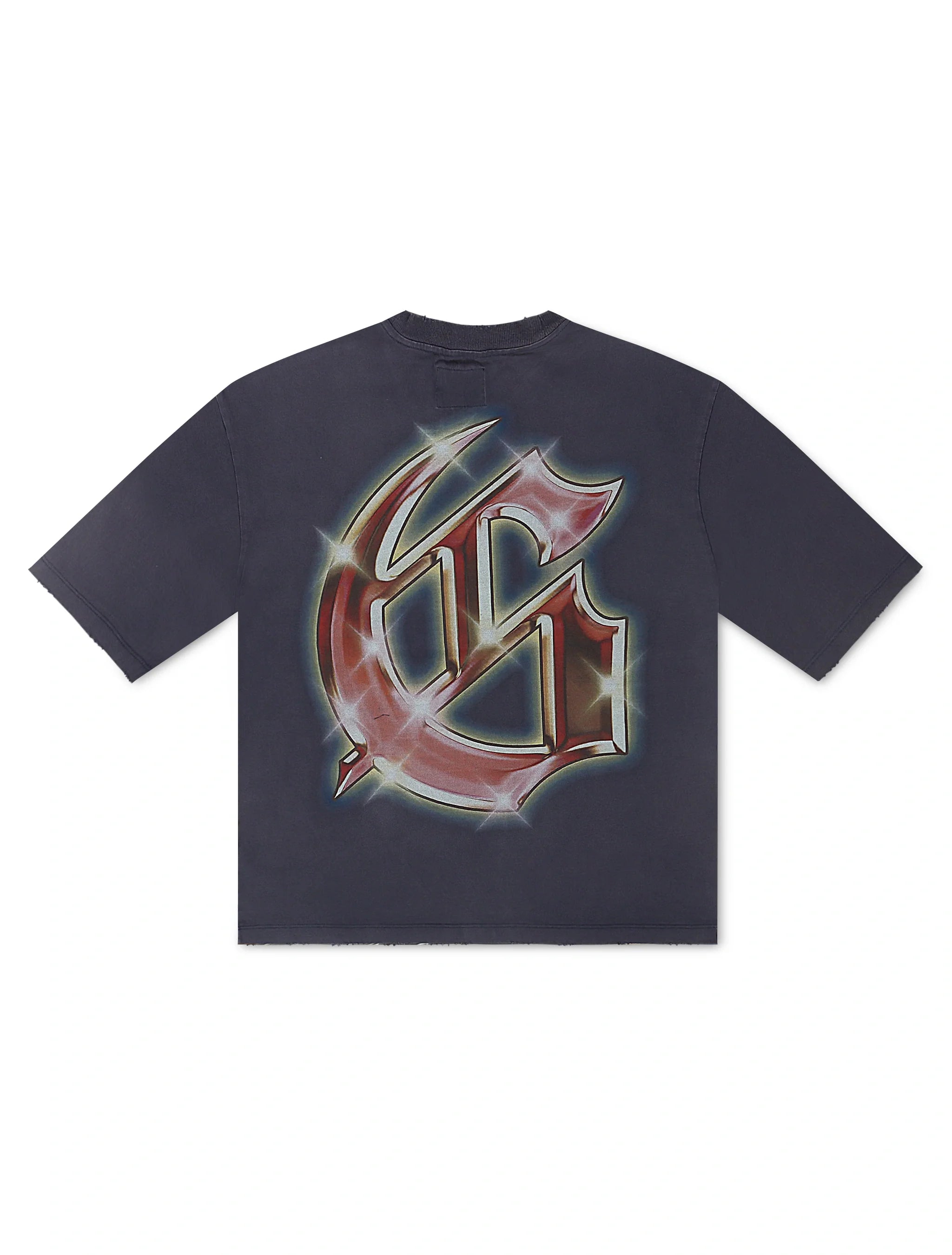 Camiseta Godspeed Liberty Cruiser Boxy - Azul marino