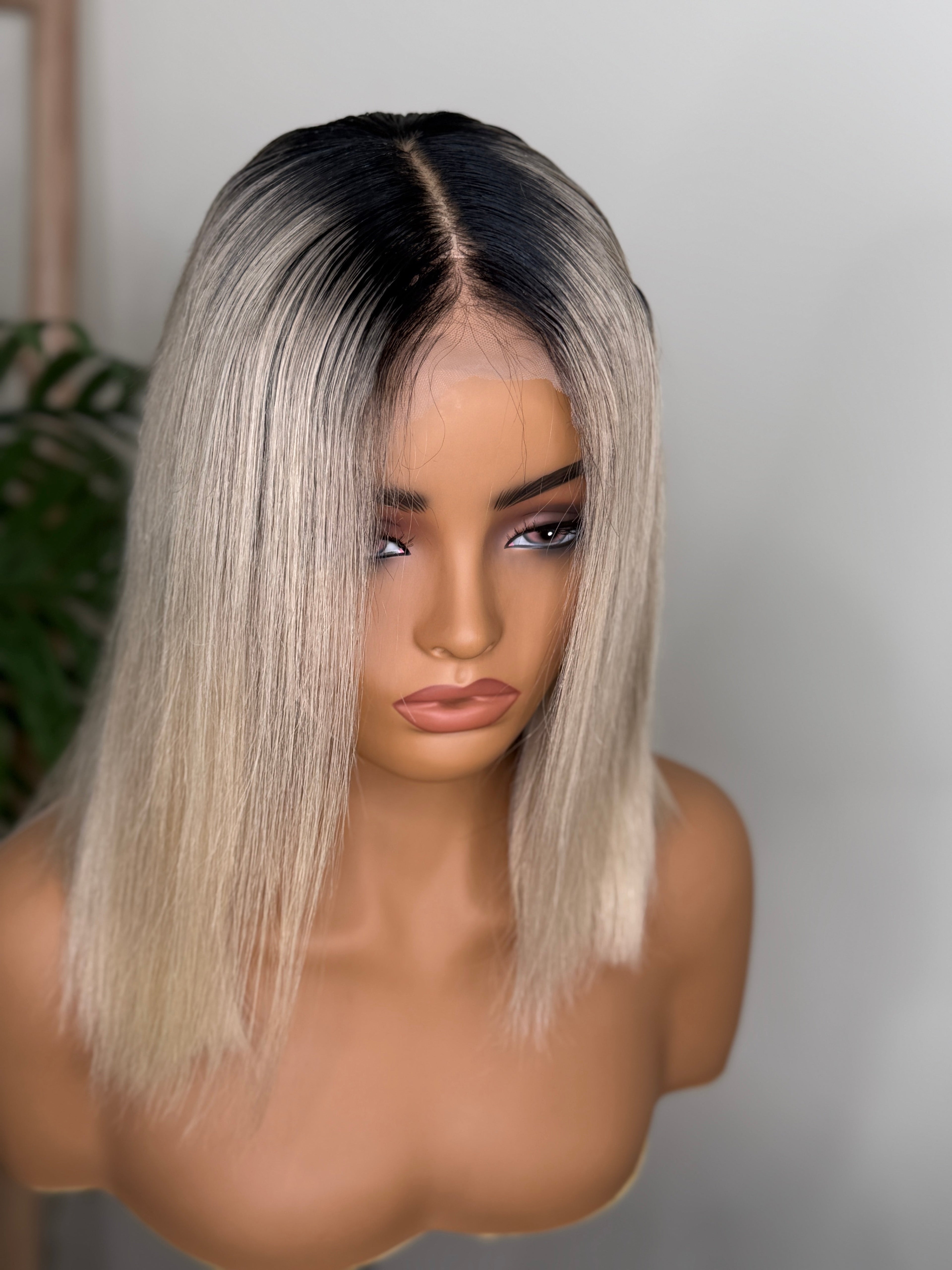 Peluca Bob Balayage Rubia