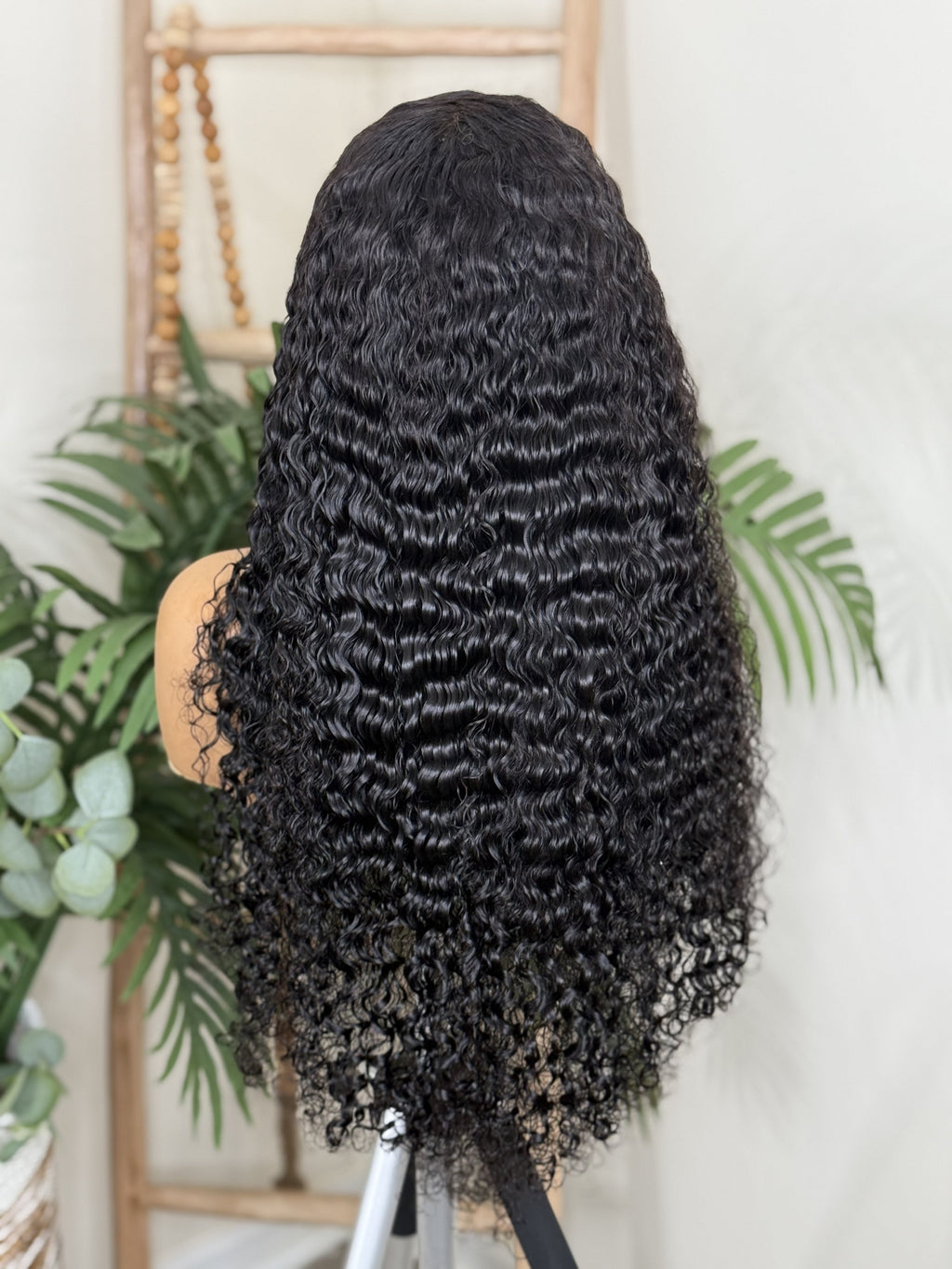 Cabello Virgen Rizado Birmano