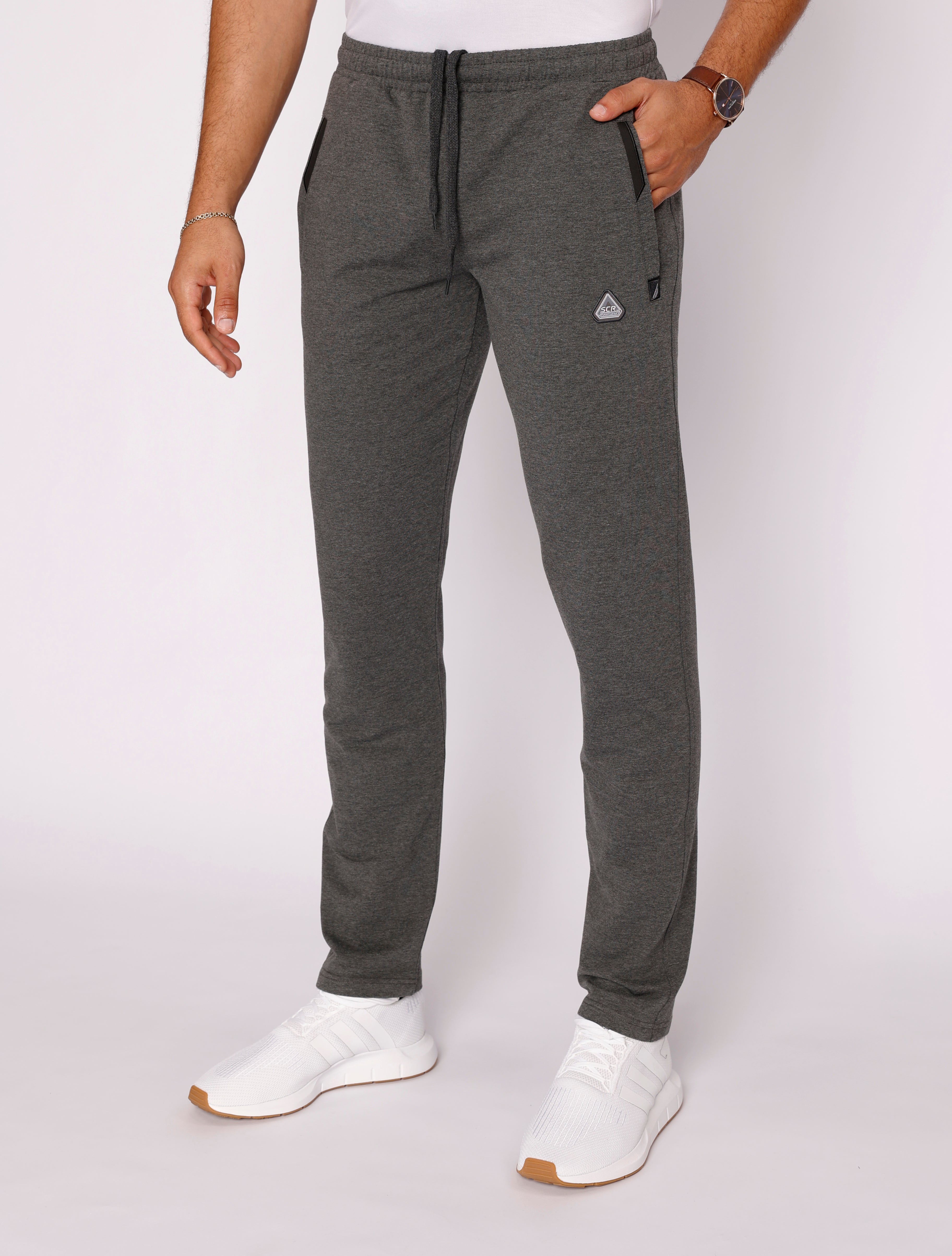 Pantalones de chándal deportivos cómodos para todo el día - Con forma cónica (Talla alta)