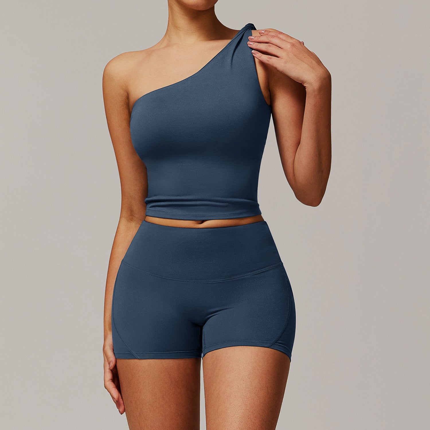 Sollinarry Yoga Cepillado Ropa de Yoga Casual Cómoda para Mujer Conjunto Deportivo para Correr y Entrenamientos