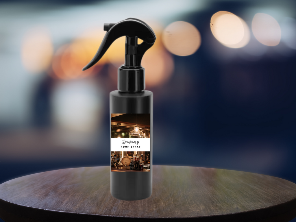 Colección de Sprays Ambientales Masculinos – Sprays Ambientales y Para Ropa Artesanales con Aromas Atrevidos y Sofisticados Como Speakeasy, Obsidiana y Eucalipto Bergamota
