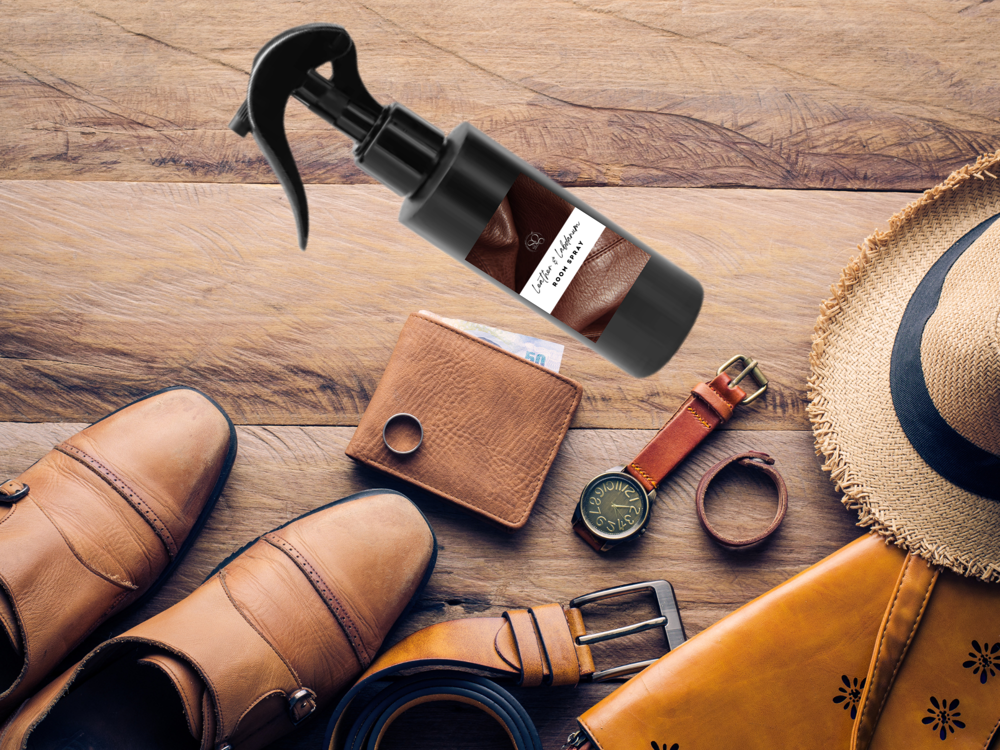 Colección de Sprays Ambientales Masculinos – Sprays Ambientales y Para Ropa Artesanales con Aromas Atrevidos y Sofisticados Como Speakeasy, Obsidiana y Eucalipto Bergamota