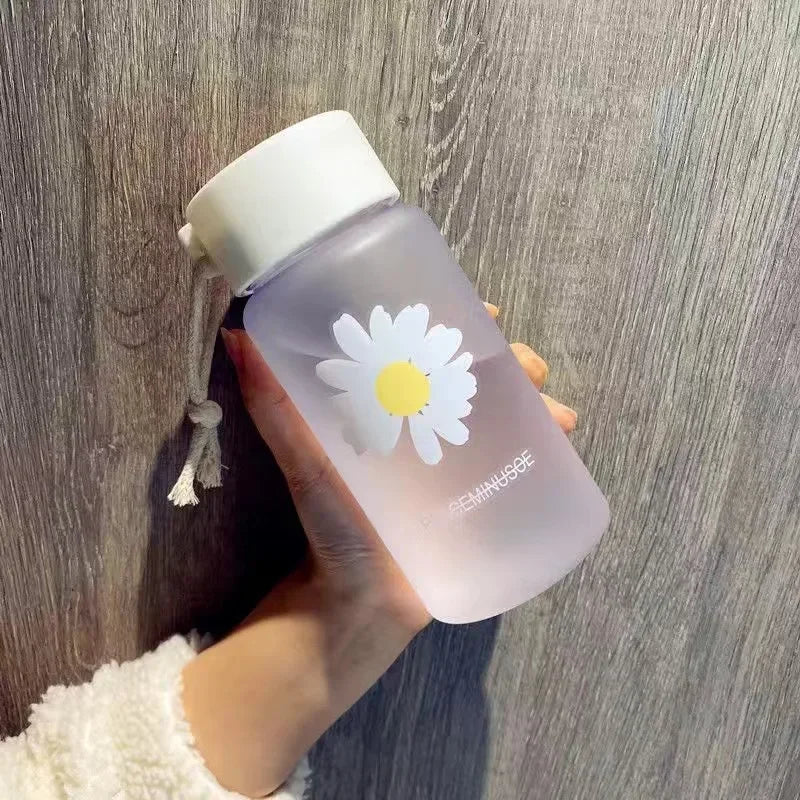 Botella de agua termo portátil | Termo Kawaii de acero inoxidable para el verano
