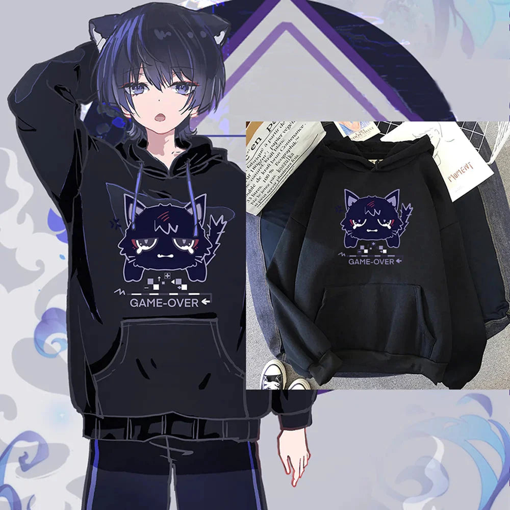 Genshin Impact Scaramouche Cat Hoodie