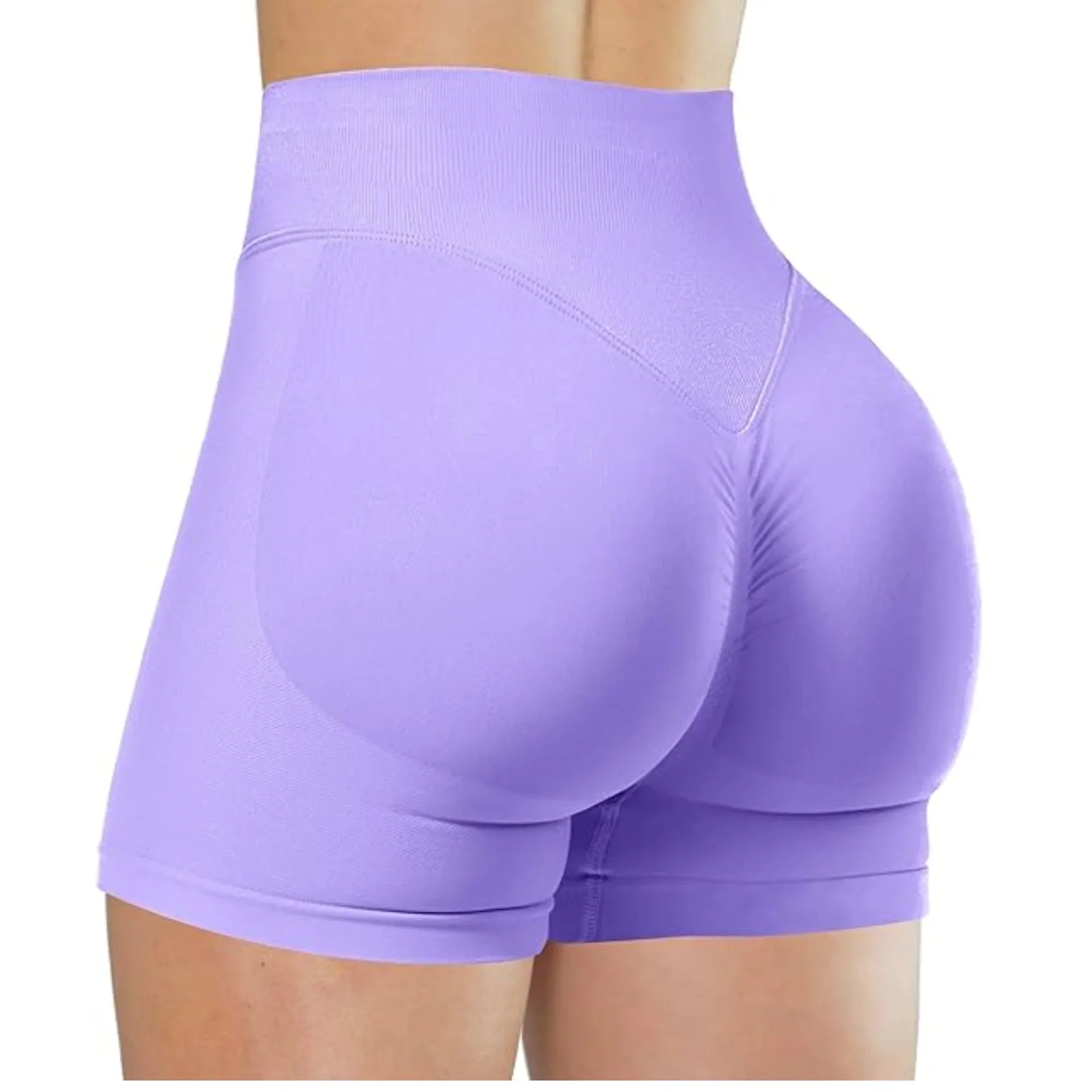Pantalones cortos de yoga de cintura alta para verano, a la moda y sexys, para correr, fitness, leggings de yoga de color sólido