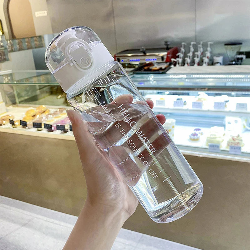 Botella de agua portátil de 780ml para beber té | Taza para camping y deportes al aire libre