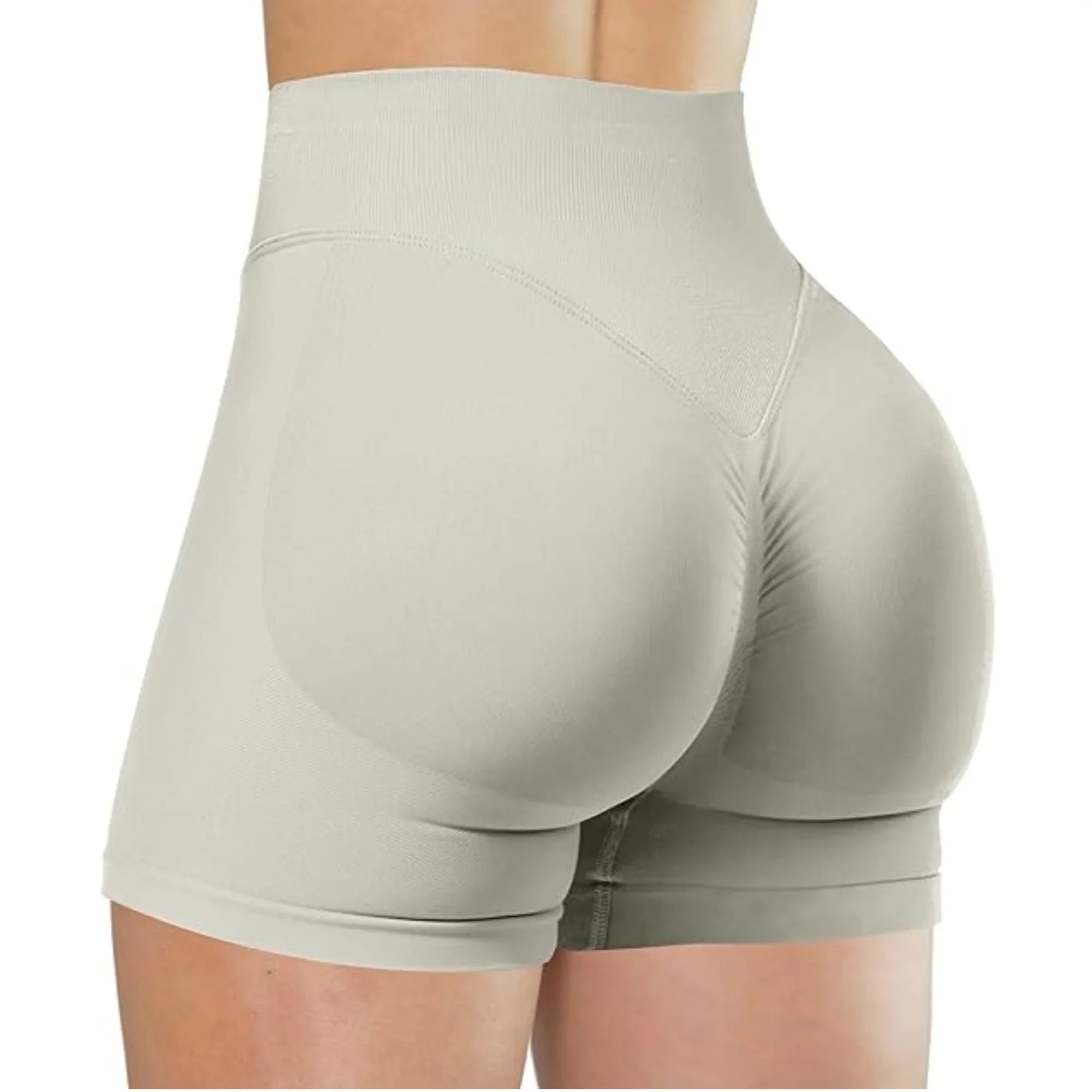 Pantalones cortos de yoga de cintura alta para verano, a la moda y sexys, para correr, fitness, leggings de yoga de color sólido