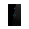 Tuya Smart Switches US Neutral Wire/No Neutral Wire Required 1/2/3/4 Gang Light WiFi Touch Switch Work with Alexa Google Home