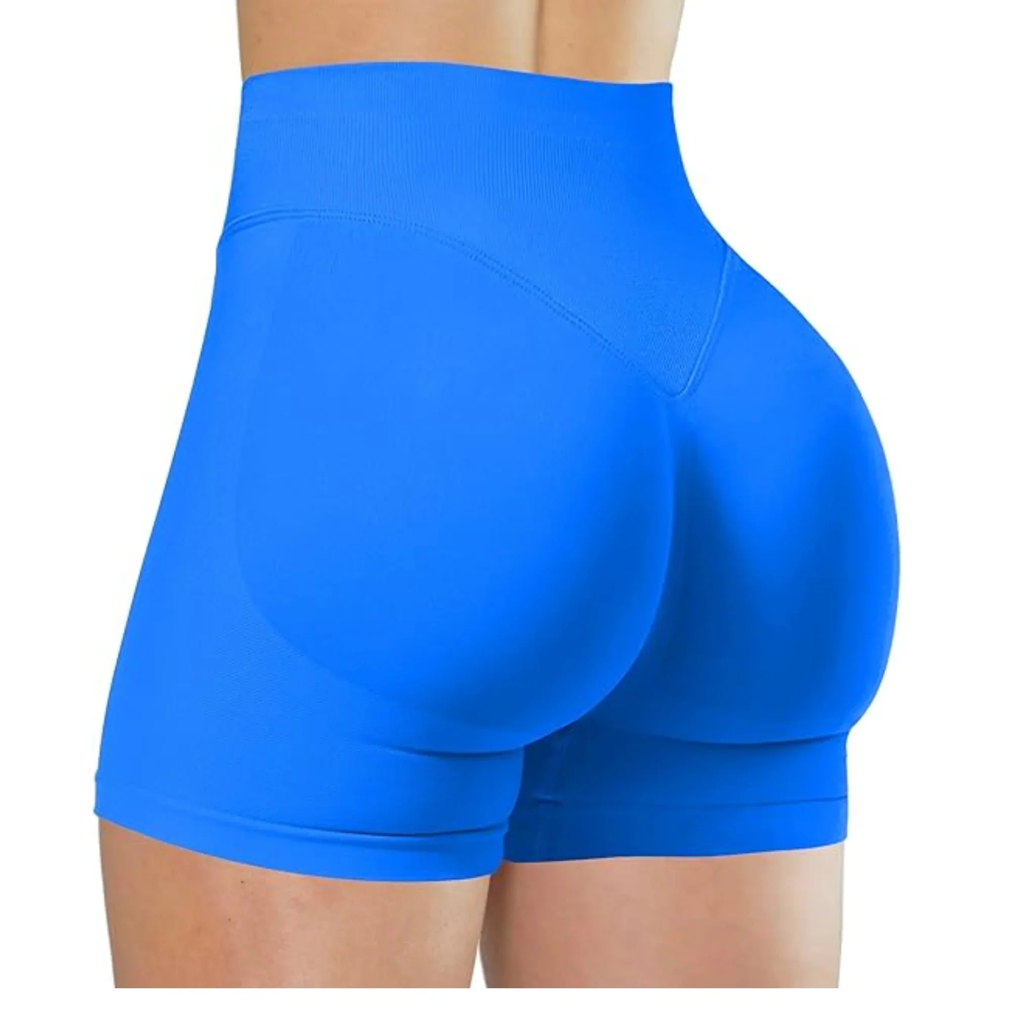 Pantalones cortos de yoga de cintura alta para verano, a la moda y sexys, para correr, fitness, leggings de yoga de color sólido