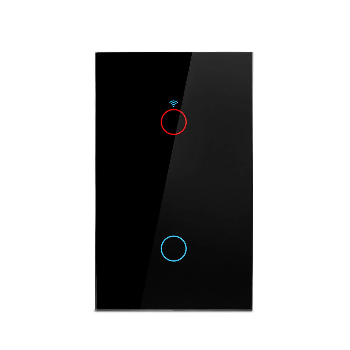 Interruptores inteligentes Tuya (EE. UU.) con cable neutro/sin cable neutro necesario, interruptor de luz táctil WiFi de 1/2/3/4 grupos, funciona con Alexa Google Home