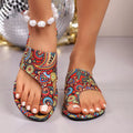 Women’s Boho Flat Printed Slippers