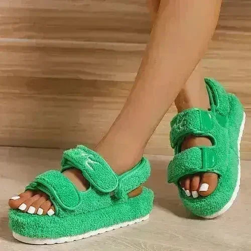 Sandalias Planas de Verano para Mujer, Sandalias de Plataforma de Moda para Mujer