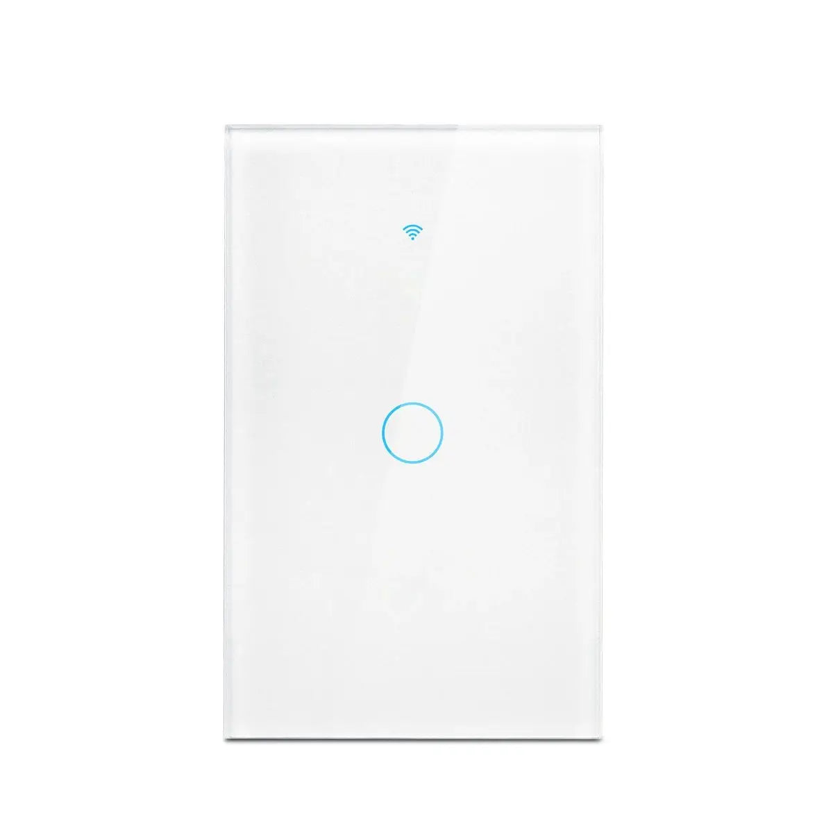 Interruptores inteligentes Tuya (EE. UU.) con cable neutro/sin cable neutro necesario, interruptor de luz táctil WiFi de 1/2/3/4 grupos, funciona con Alexa Google Home