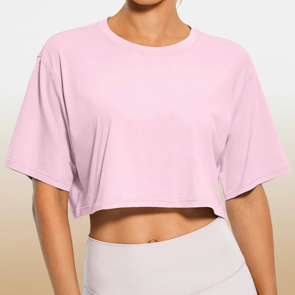 Y2K Harajuku White Crop Top