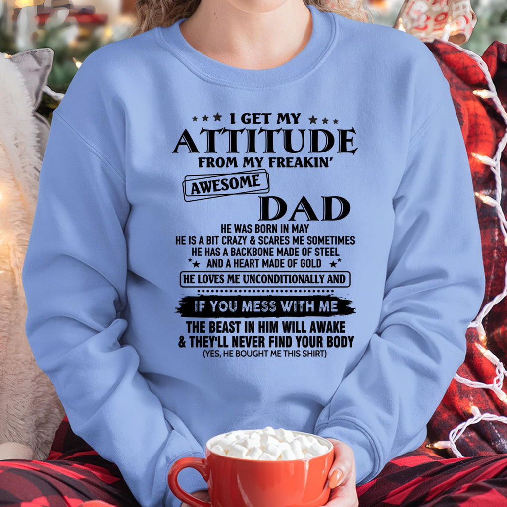 May - Gift For Son and Daughter From Dad - NGHL05 - (SKU-TDADC-05)
