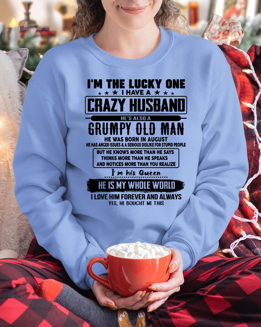 Agosto - Soy una afortunada, tengo un esposo loco - Regalo para mi esposa de parte de su esposo - NGHL08 (SKUT-LUCKYONE-08)