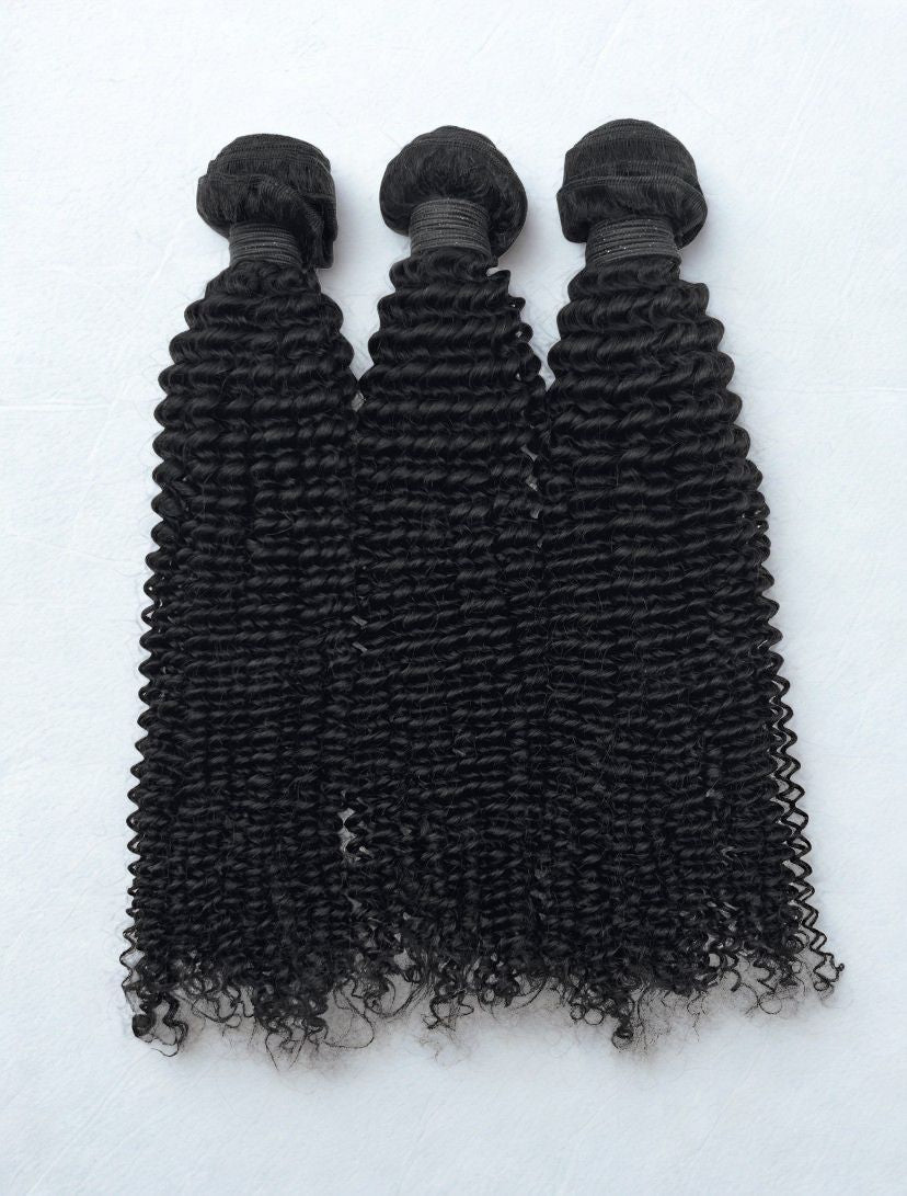 Paquete de cabello rizado tipo Kinky Wefted