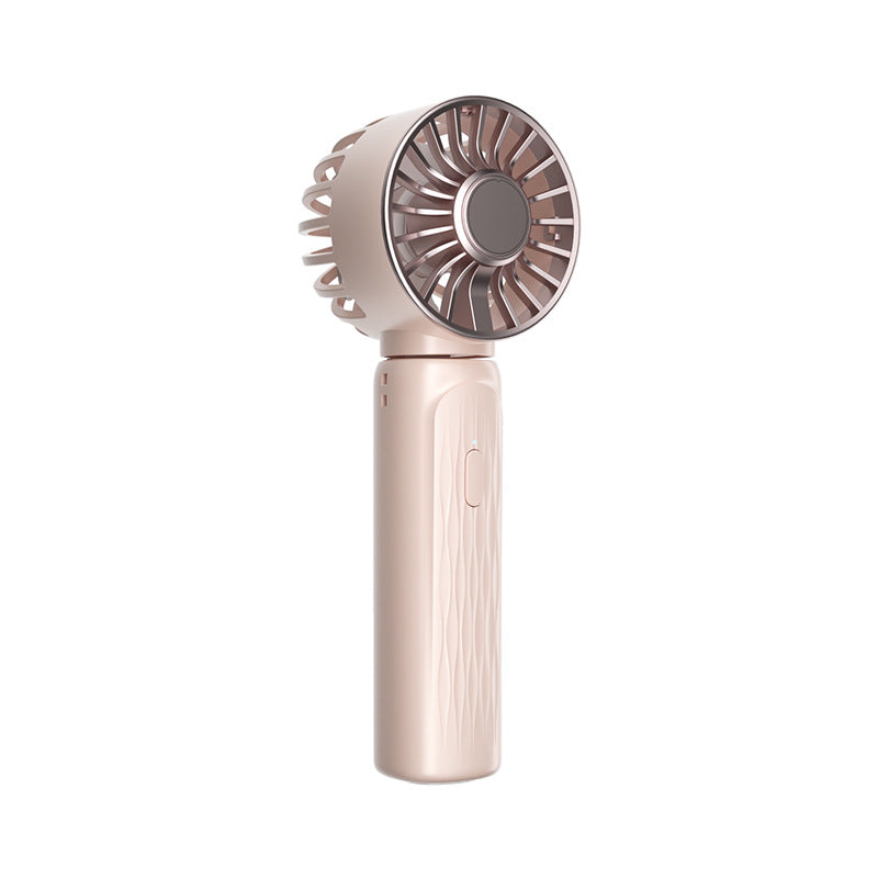 Ventilador de mano turbo — Varias velocidades, pantalla digital, refrigeración opcional
