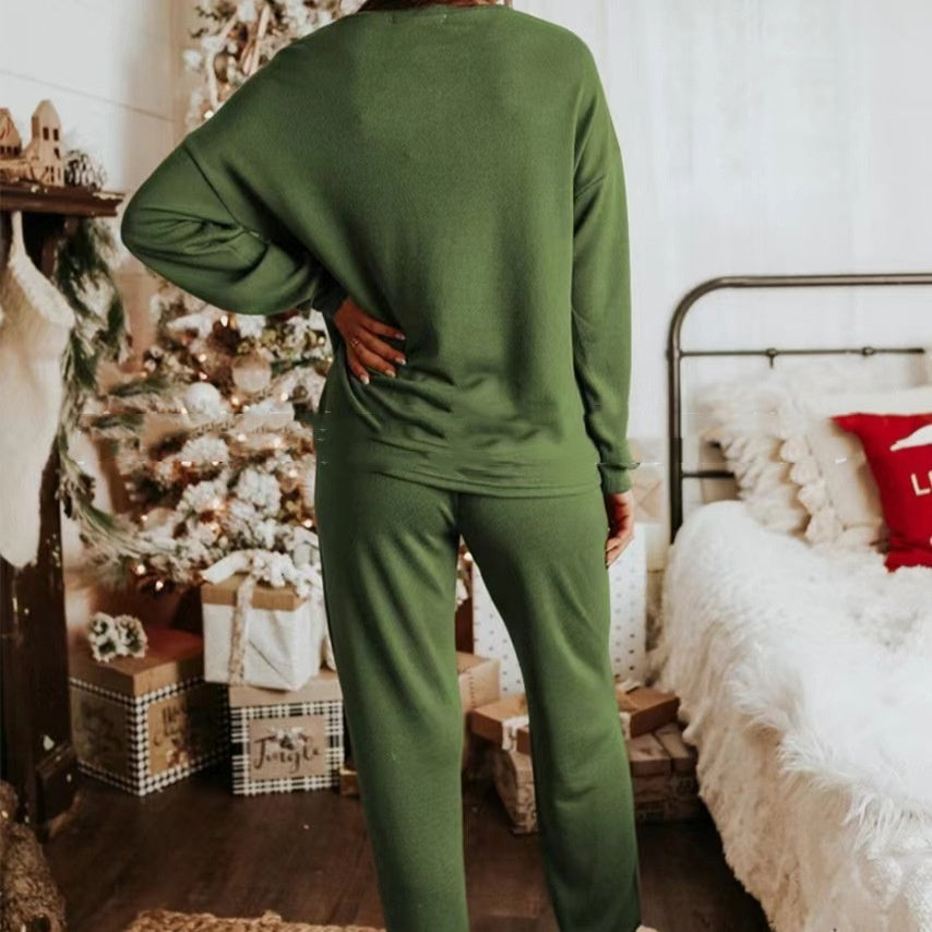 Women’s Christmas Sequin Two-Piece