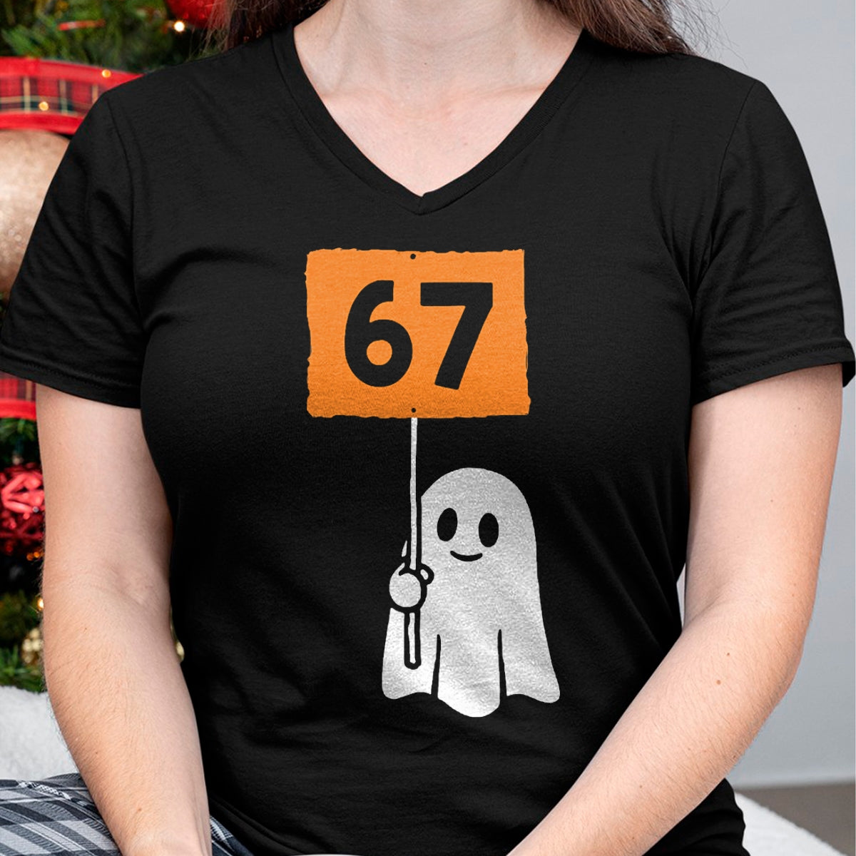 67 Humor Memes 6-7 Divertido Seis Siete Camiseta de Halloween - Camiseta/Sudadera con Capucha Unisex de Halloween - NGHL00 (Copia) (Copia)