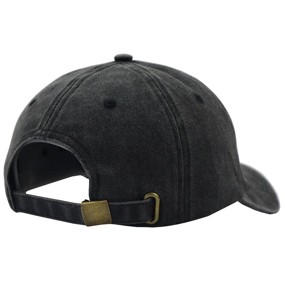 Horse Girl Embroidered Vintage Washed Baseball Cap – Adjustable Equestrian Hat