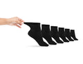Calcetines tobilleros de algodón para diabéticos de hombre (6 pares)