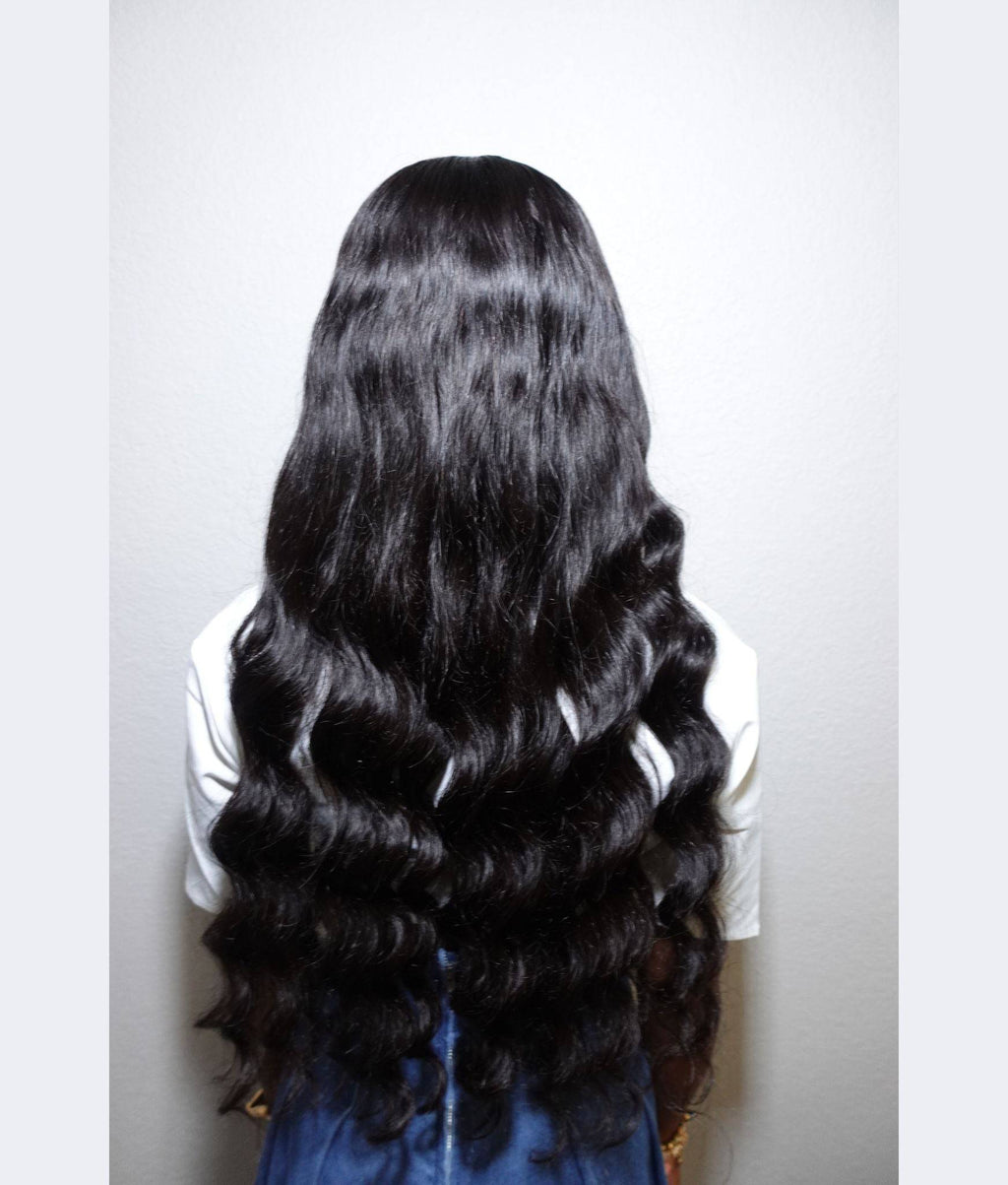 Cabello virgen con onda corporal