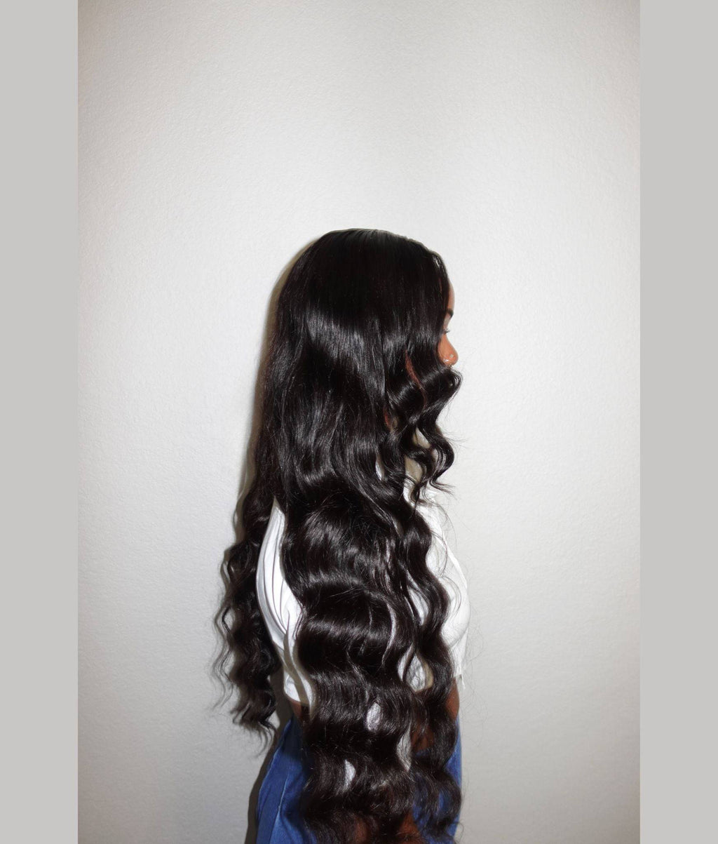Cabello virgen con onda corporal