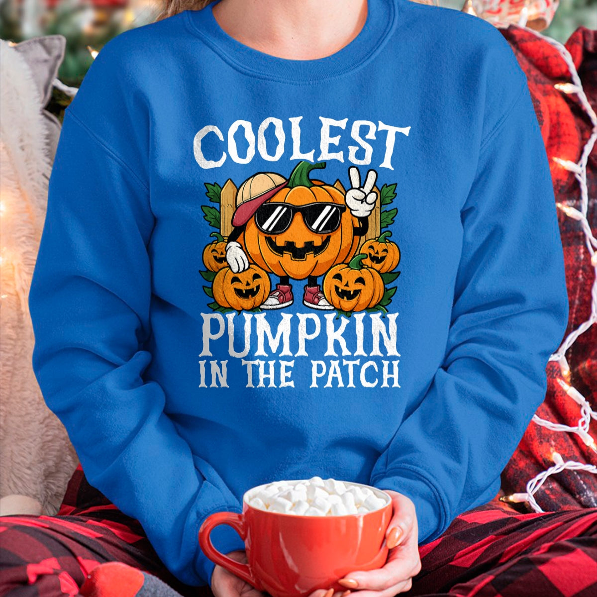 Halloween Shirt Boys Girls Kids Coolest Pumpkin In The Patch T-Shirt - Halloween Unisex T-Shirt/Hoodie - NGHL00 (SKUT-2010HALLOWEEN-01)