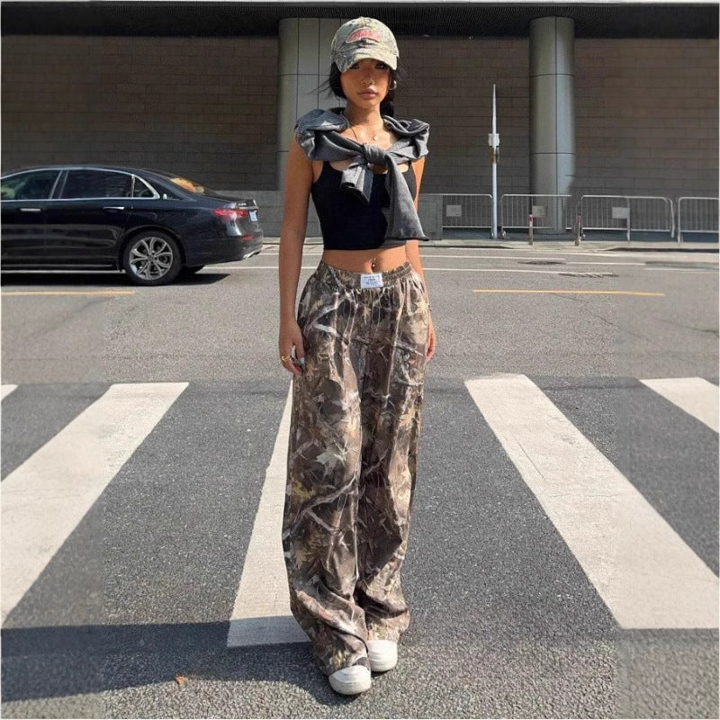 Women's Y2K Camouflage Cargo Pants