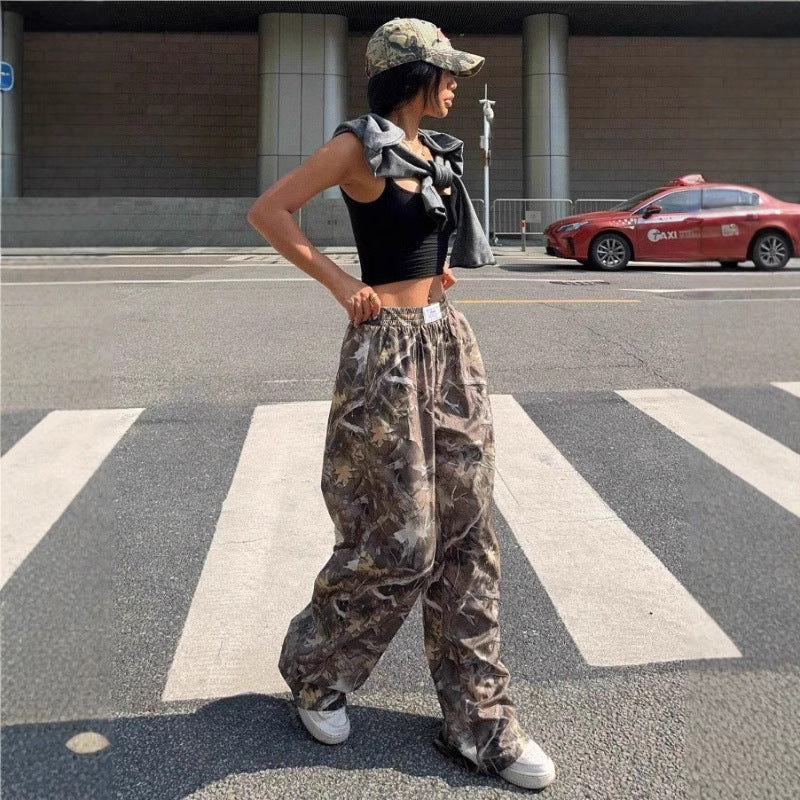 Women's Y2K Camouflage Cargo Pants