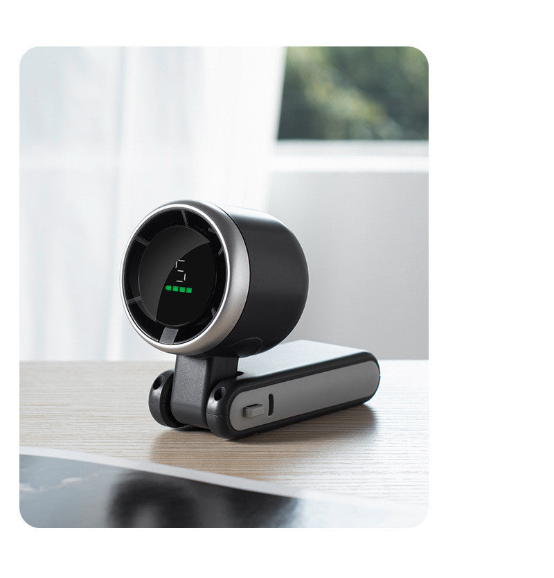 Ventilador turbo plegable 3 en 1 — Para cuello, de mano y de escritorio, tipo C