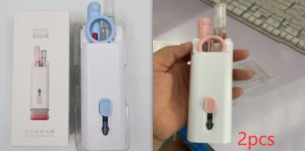 Juego de bolígrafos de limpieza multifuncionales compatibles con Bluetooth, limpiador de teclado, herramientas de limpieza, kit extractor de teclas