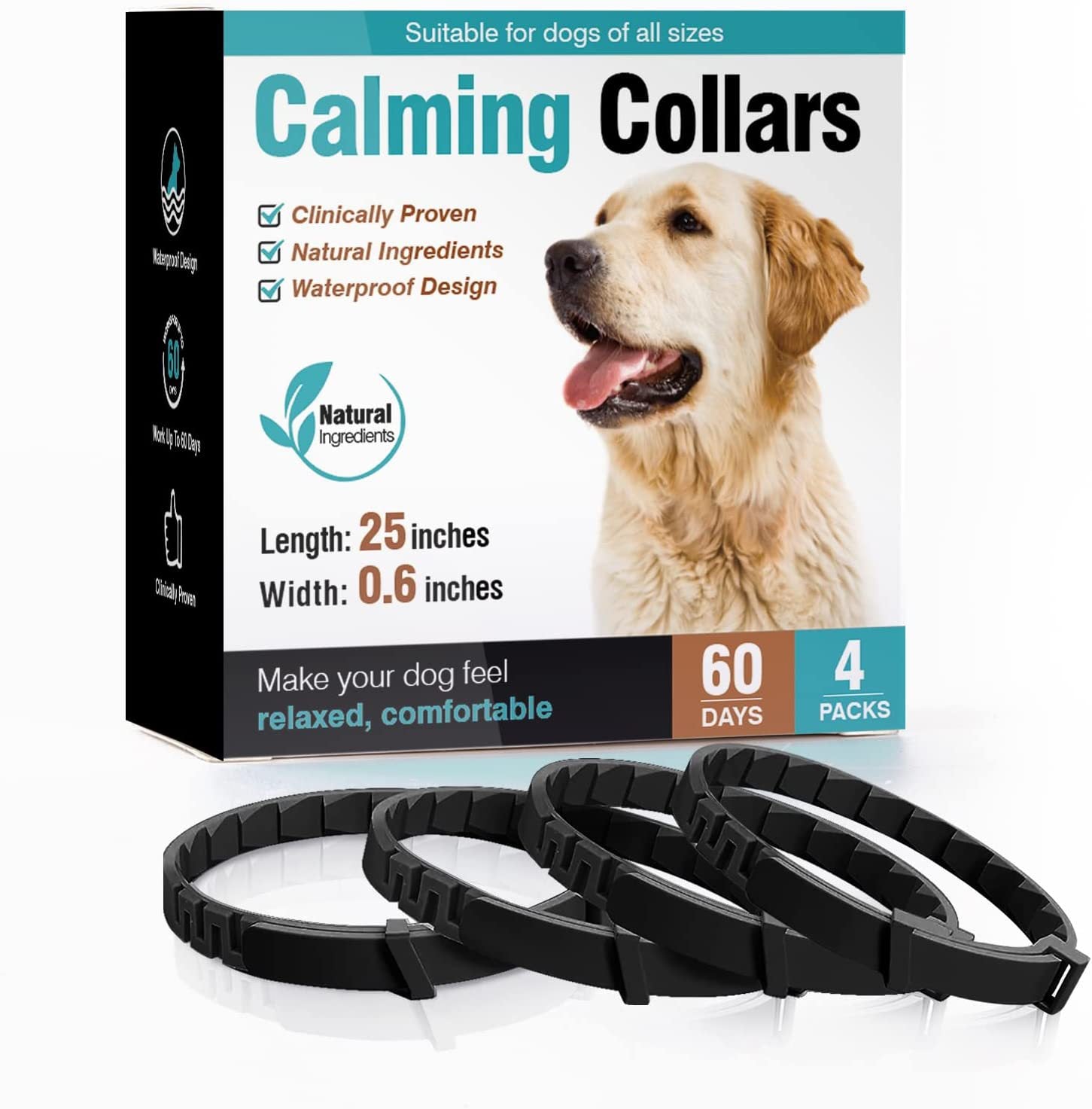 Collar calmante para mascotas Paquete múltiple — Gatos y perros