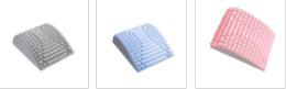 Almohada de estiramiento de espalda, soporte lumbar y cervical, masajeador para cuello, cintura, espalda, ciática, hernia de disco, alivio del dolor, masaje, relajación