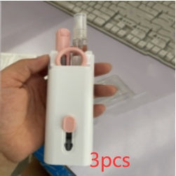 Juego de bolígrafos de limpieza multifuncionales compatibles con Bluetooth, limpiador de teclado, herramientas de limpieza, kit extractor de teclas