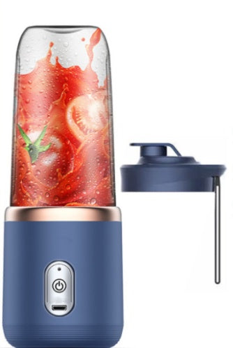 Mini licuadora portátil de 6 cuchillas, taza exprimidora, extractor de batidos, carga USB, exprimidor de frutas, licuadora, mezclador de alimentos, picadora de hielo, máquina exprimidora portátil
