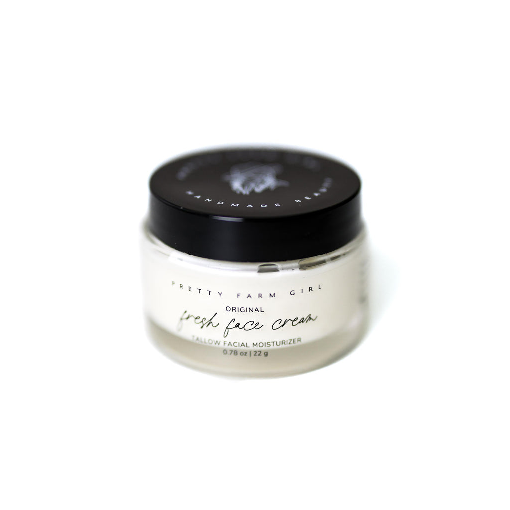 Crema Facial Antiedad Hidratante de Sebo "Fresh Face"
