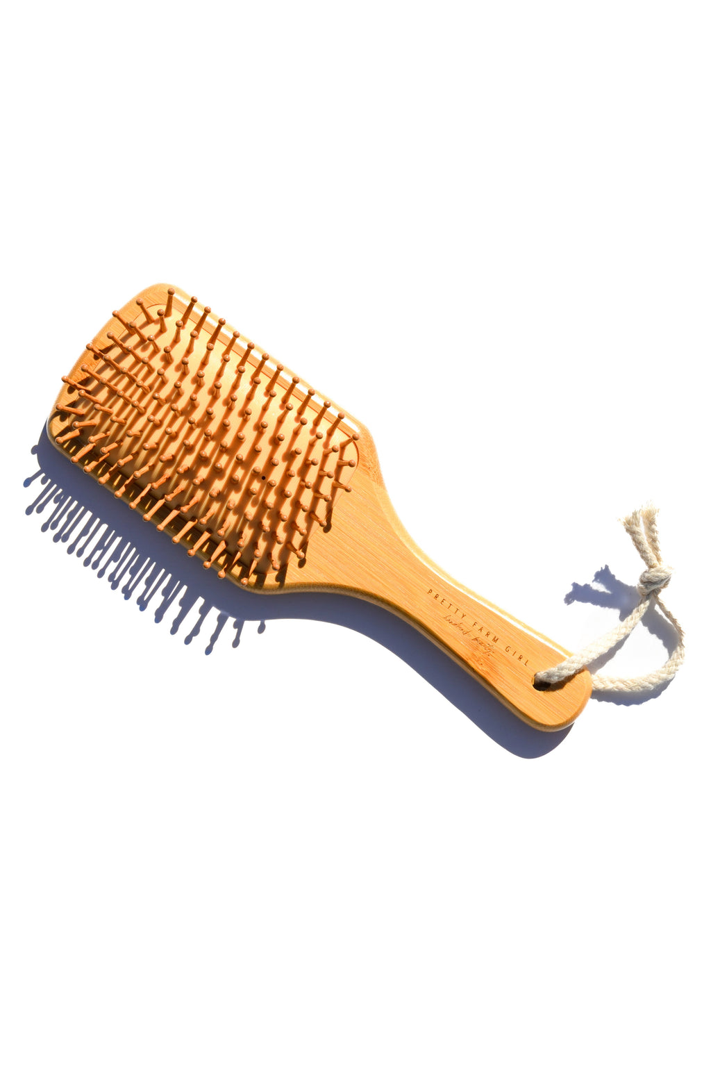 Cepillo de pelo de bambú