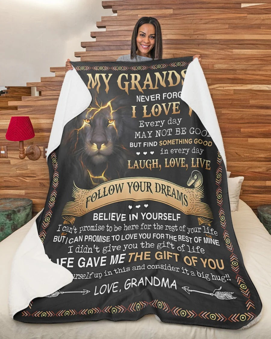 MANTA PARA NIETO – REGALO DE CONFORT Y CALIDEZ DE LA ABUELA Manta acolchada de felpa sherpa hnds00 (SKUB09-43)