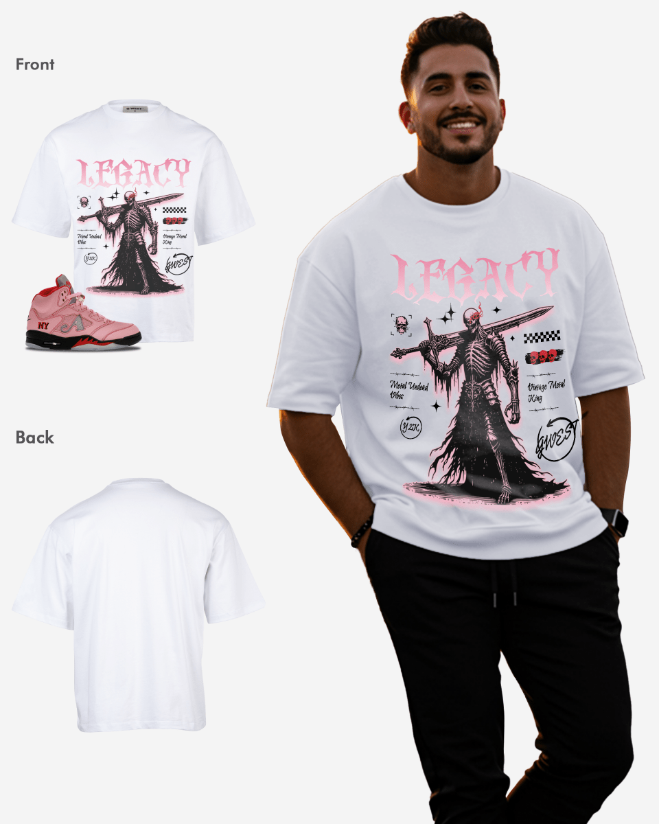 Camiseta extragrande G West Legacy para hombre