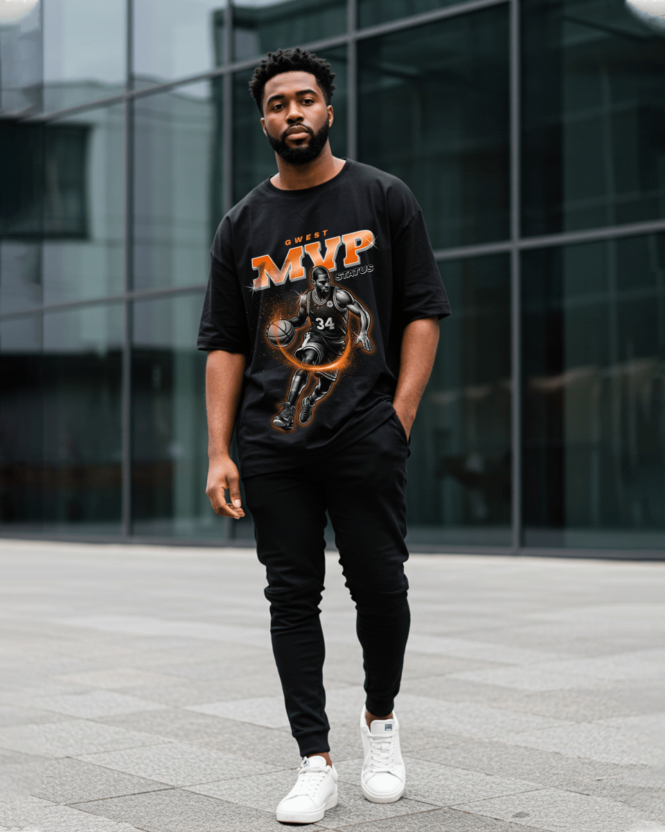 Camiseta de hombre extragrande G West Mvp