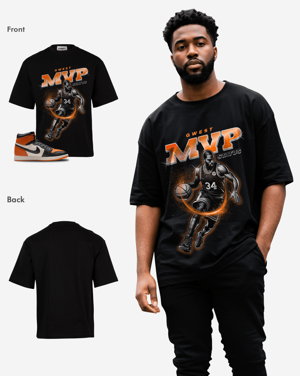 Camiseta de hombre extragrande G West Mvp