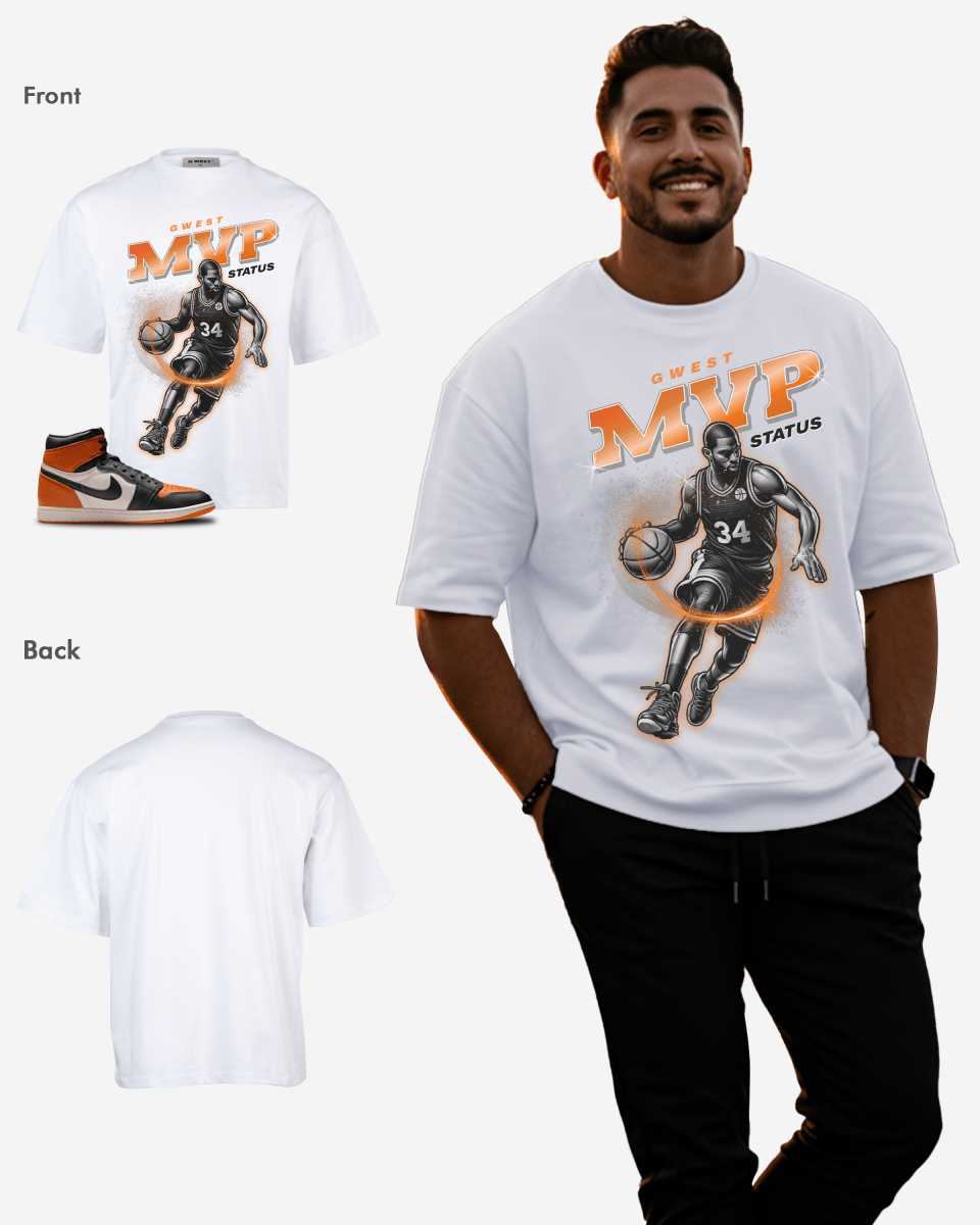 Camiseta de hombre extragrande G West Mvp