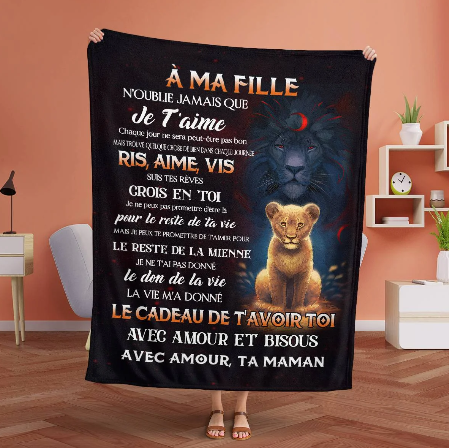 Manta de Regalo Especial para mi Hija – De Mamá